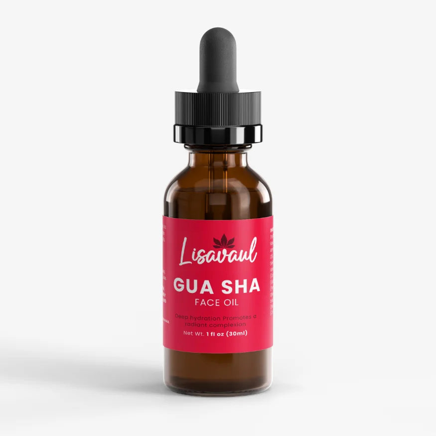 Gua sha face oil